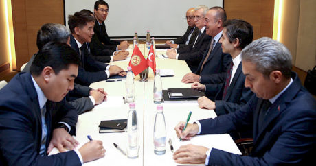 Türkiye ve Kırgızistan Dışişleri bakanları görüştü