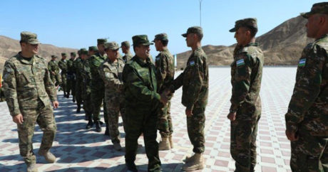 Özbekistan ve Taciksitan`dan ortak askeri tatbikat