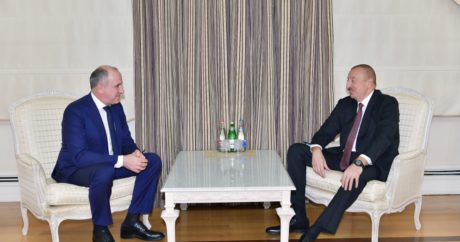 Azerbaycan Cumhurbaşkanı Aliyev, Karaçay-Çerkes Cumhuriyeti Başkanı ile bir araya geldi