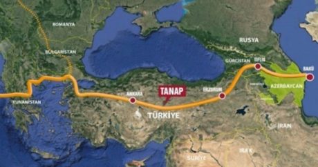 TANAP’tan Türkiye’ye gelen gaz 3 milyar metreküpü geçti