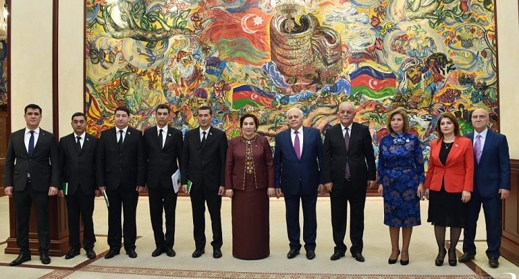 Türkmenistan Meclis Başkanı Azerbaycan`ı ziyaret etti