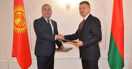 Kırgızistan ve Belarus arasında işbirliği anlaşması imzalandı