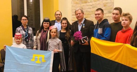 Dünya Kırım Tatar Kongresi Yönetim Kurulu üyesi Jakubauskas, “Kırım Madalyası”na layık görüldü