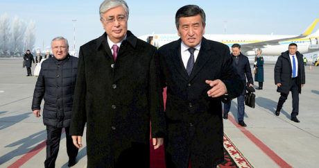 Kazakistan Cumhurbaşkanı Tokayev, Kırgızistan`da