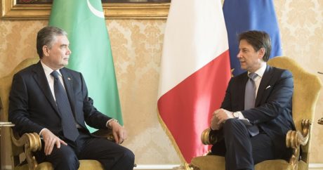 Türkmenistan Cumhurbaşkanı Berdimuhammedov İtalya`da