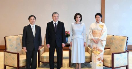 Özbekistan Cumhurbaşkanı Mirziyoyev, Japonya İmparatoru ile görüştü