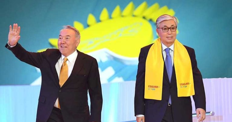 Kazakistan’ın Kurucu Cumhurbaşkanı Nazarbayev, Kazakistan Halk Asamblesi Başkanlığından çekildi