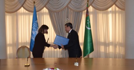 Türkmenistan ile BM arasında anlaşma imzalandı
