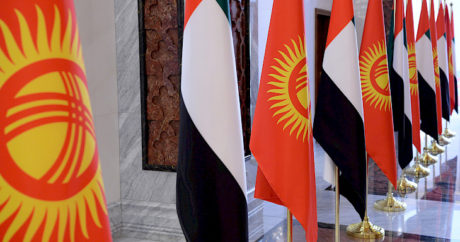 Kırgız lider Ceenbekov, BAE Başbakanı ile görüştü