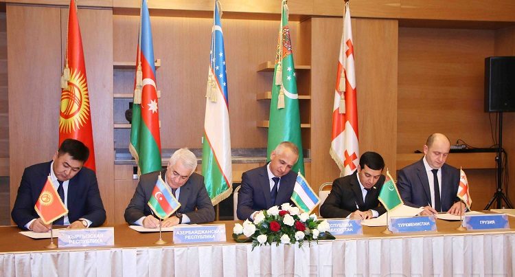 Azerbaycan, Gürcistan, Kırgızistan, Türkmenistan ve Özbekistan demiryol sektörü başkanları toplantısı