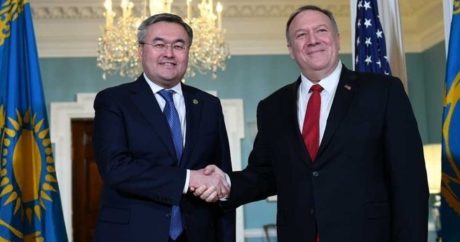 Kazakistan ve ABD Dışişleri bakanları görüştü