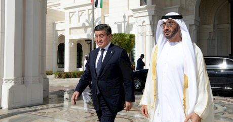 Kırgızistan Cumhurbaşkanı Ceenbekov, BAE`de