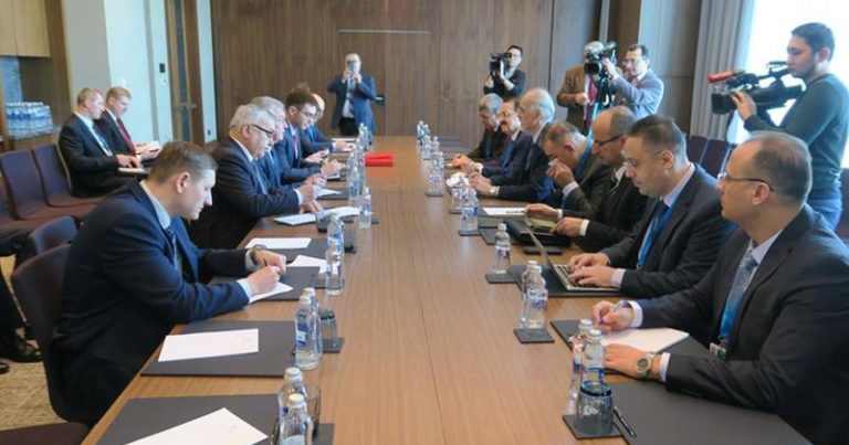 Suriye konulu 14. Garantörler Toplantısı Nursultan’da devam ediyor