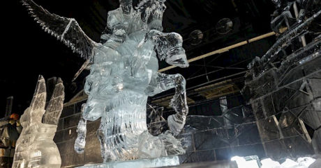 “Kırılgan güzellik”: Bişkek`te buz heykel sergisi yapılacak