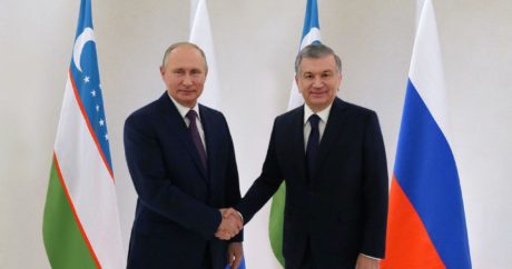 Özbekistan ve Rusya Devlet başkanları görüştü