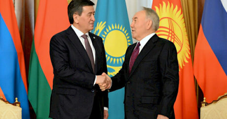 Elbaşı Nazarbayev’den Ceenbekov ve Kırgız halkına yeni yıl tebriği
