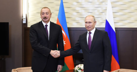 Cumhurbaşkanı Aliyev Putin`e mektup gönderdi