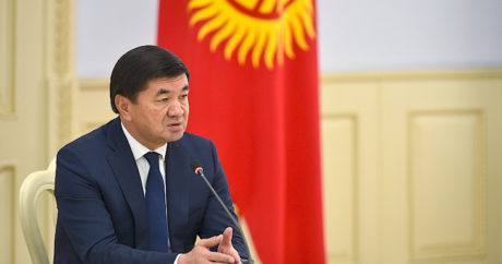 Kırgızistan Başbakanı devlet sınırının korunmasının güçlendirilmesi talimatını verdi