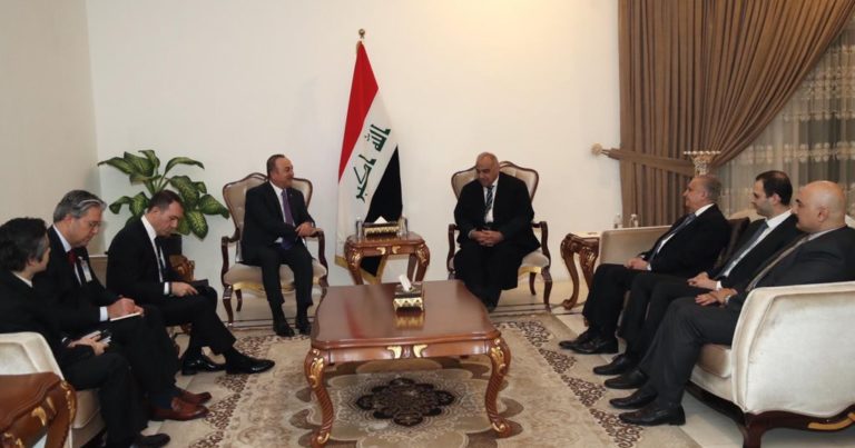 Türkiye Dışişleri Bakanı Çavuşoğlu Irak Başbakanı Abdulmehdi ile görüştü