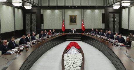 Türkiye`de Cumhurbaşkanlığı Kabinesi Erdoğan başkanlığında toplandı
