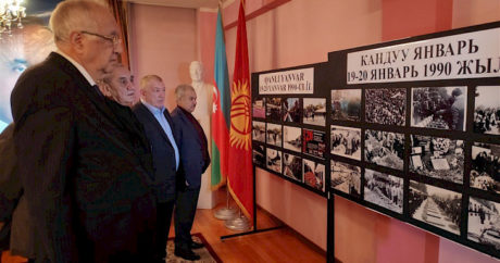 Kırgızistan`da Azerbaycan`ın “Kanlı Ocak” faciası kurbanları anıldı
