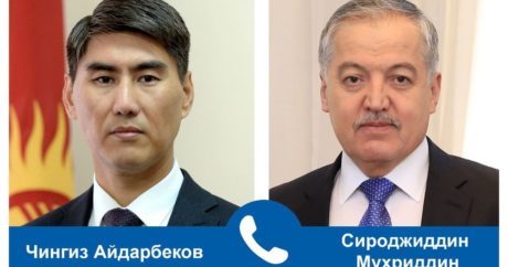 Kırgızistan ve Tacikistan Dışişleri bakanları telefonda görüştü