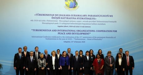 “Türkmenistan ve uluslararası kuruluşlar: Barış ve kalkınma için işbirliği” konulu uluslararası konferans düzenlendi