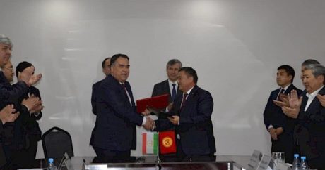 Kırgızistan ve Tacikistan arasında 2020 işbirliği planı imzalandı