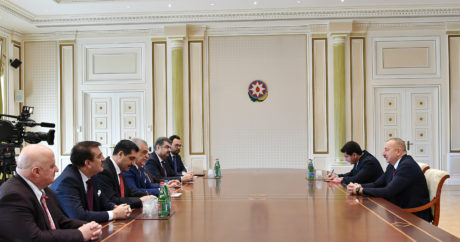 Cumhurbaşkanı Aliyev, Şamil Ayrım`la görüştü