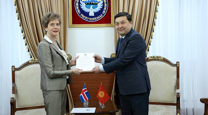 Kırgızistan ve İzlanda arasında işbirliği konuları görüşüldü