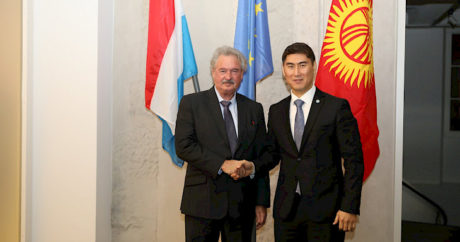 Kırgızistan ve Lüksemburg Dışişleri bakanları görüştü