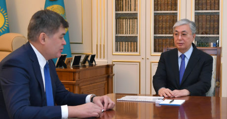 Cumhurbaşkanı Tokayev, Sağlık Bakanı Birtanov`u kabul etti