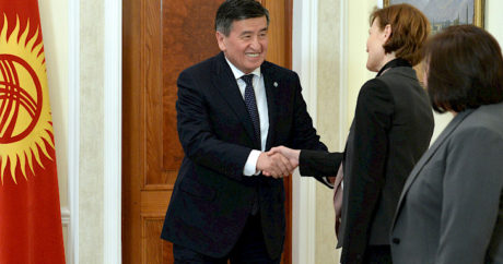 Cumhurbaşkanı Ceenbekov, DB Orta Asya Bölgesel Direktörü Burunçuk`u kabul etti
