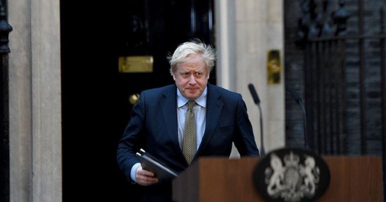 İngiltere Başbakanı Johnson’ın Kovid-19 testi pozitif çıktı