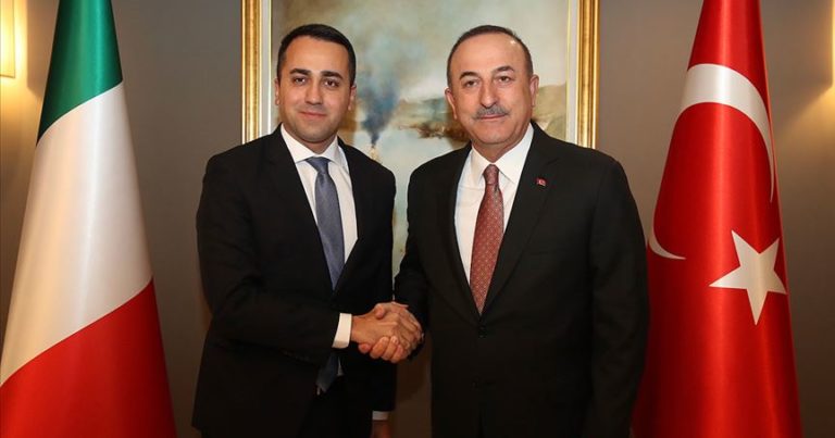 Dışişleri Bakanı Çavuşoğlu, İtalyan mevkidaşı ile görüştü