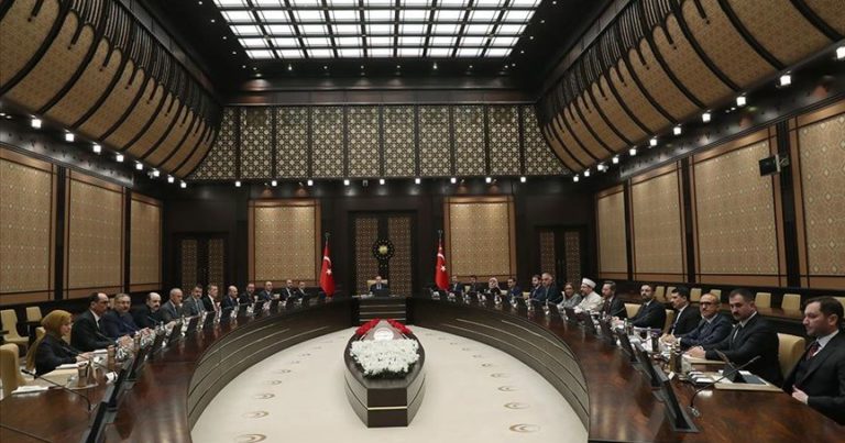 Cumhurbaşkanı Erdoğan başkanlığında, koronavirüs toplantısı