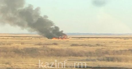 Kazakistan’da MİG-31 askeri uçağı düştü