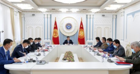 Kırgızistanda Güvenlik Konseyi toplandı