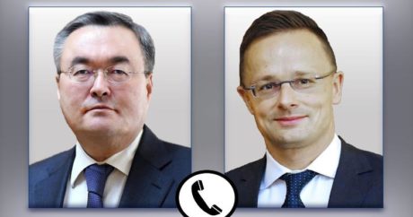 Kazakistan ve Macaristan Dışişleri Bakanları görüştü