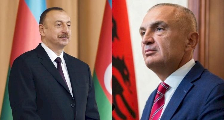 Cumhurbaşkanı Aliyev, Arnavutluk Cumhurbaşkanı Meta ile görüştü