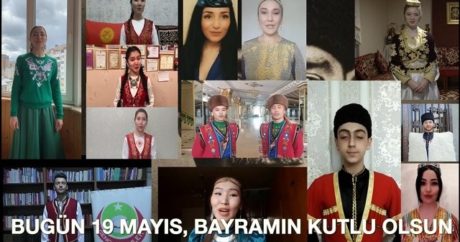 TÜRKSOY’lu gençler şiirle 19 Mayıs coşkusunu Türk dünyasıyla paylaştı