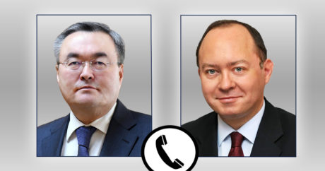 Kazakistan Dışişleri Bakanı Tleuberdi, Roman mevkidaşı ile görüştü
