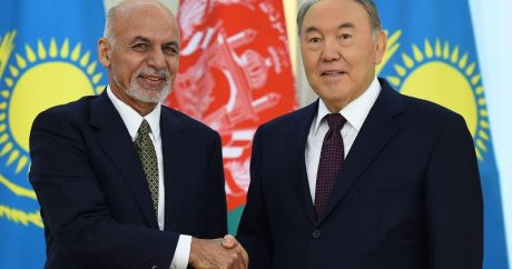 Afganistan Cumhurbaşkanı Gani`den Elbaşı Nazarbayev`e geçmiş olsun telefonu