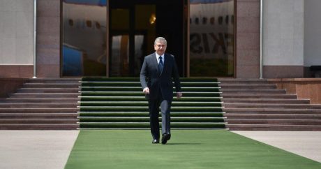 Cumhurbaşkanı Mirziyoyev Moskova`ya gitti