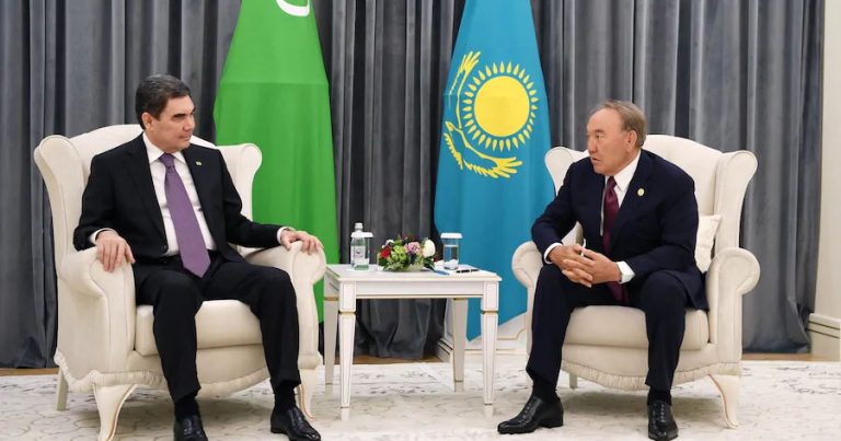 Türkmenbaşı Berdimuhammedov`dan Elbaşı Nazarbayev`e geçmiş olsun mektubu
