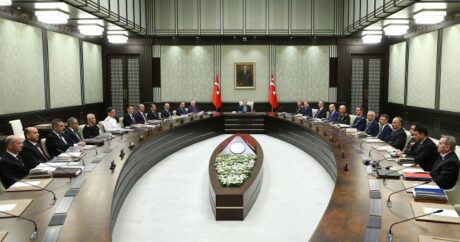 Milli Güvenlik Kurulu Erdoğan başkanlığında toplandı