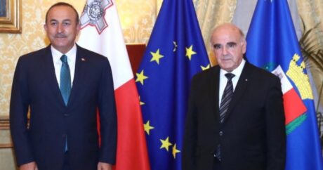 Dışişleri Bakanı Çavuşoğlu, Malta Cumhurbaşkanı Vella ile görüştü