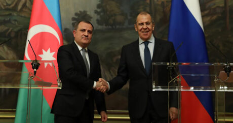 Azerbaycan Dışişleri Bakanı Bayramov, Rus mevkidaşı Lavrov`la görüştü
