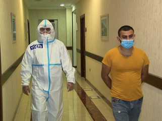 Azerbaycan’da iki Kovid-19 hastası tutuklandı