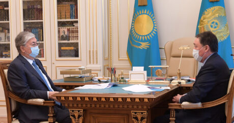 Cumhurbaşkanı Tokayev, Başbakan Mamin`i kabul etti
